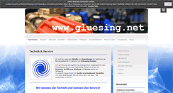 Desktop Screenshot of gluesing.net